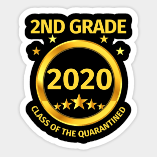 2nd Grade 2020 Class Of The Quarantined Sticker